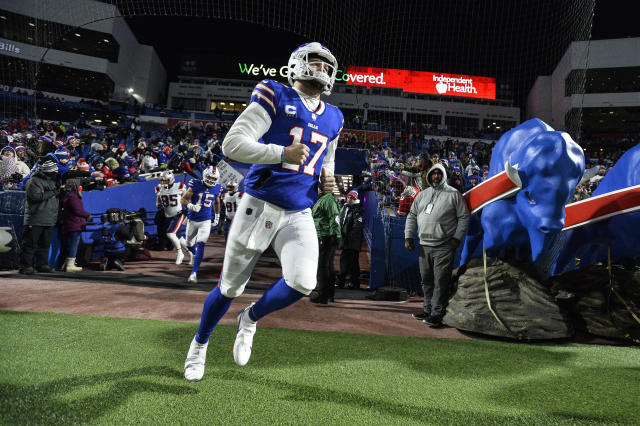 Josh Allen, Bills roll over Patriots in playoff opener