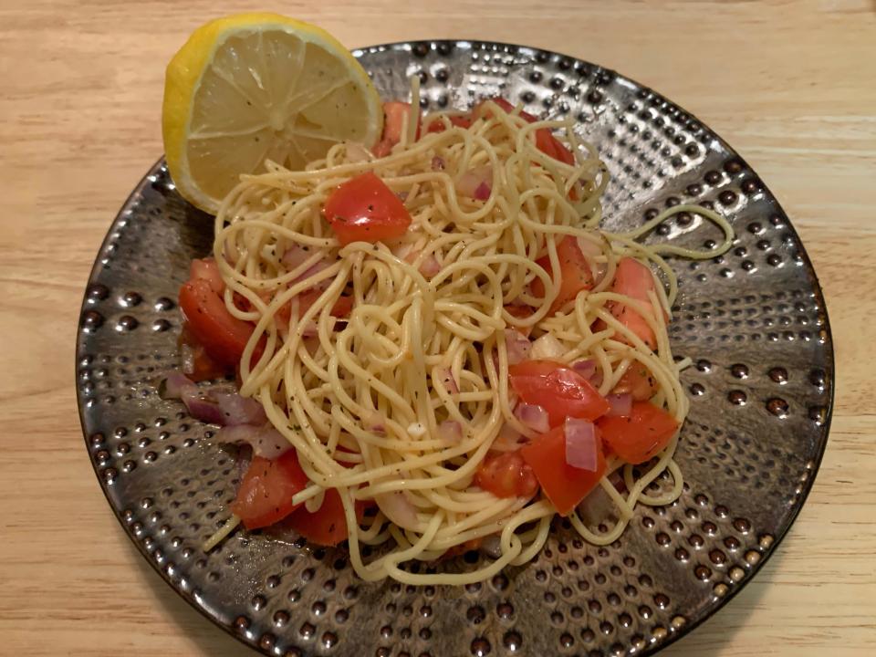 pasta with tomatoes