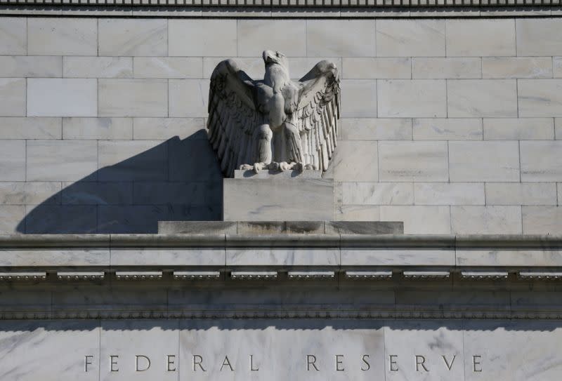 FILE PHOTO: Federal Reserve Board building on Constitution Avenue is pictured in Washington