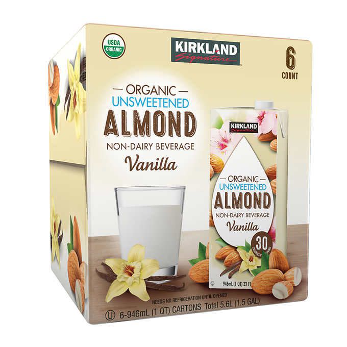 Kirkland Signature Organic Almond Beverage