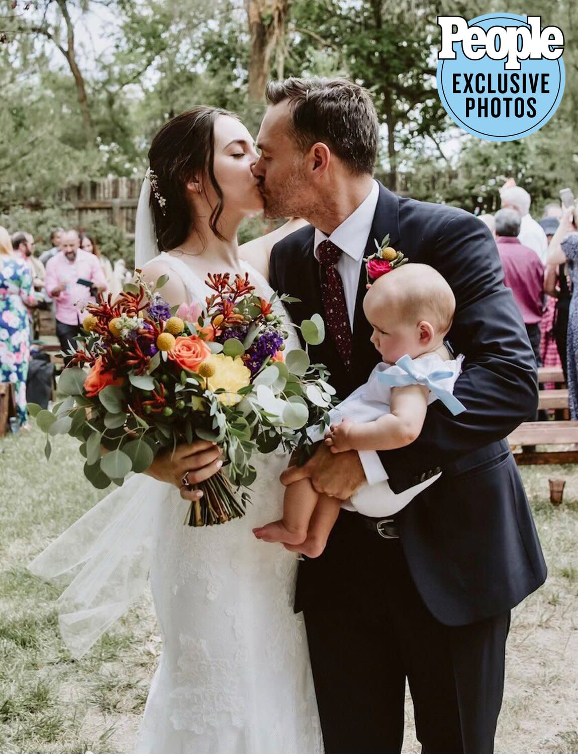 will forte and olivia modling wedding