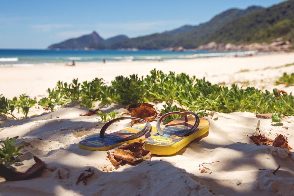 Havaianas are the quintessential Rio purchase (Getty)