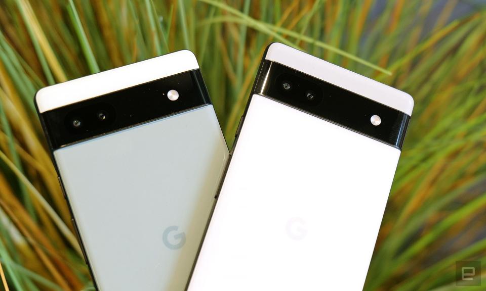 Google Pixel 6a rear cameras