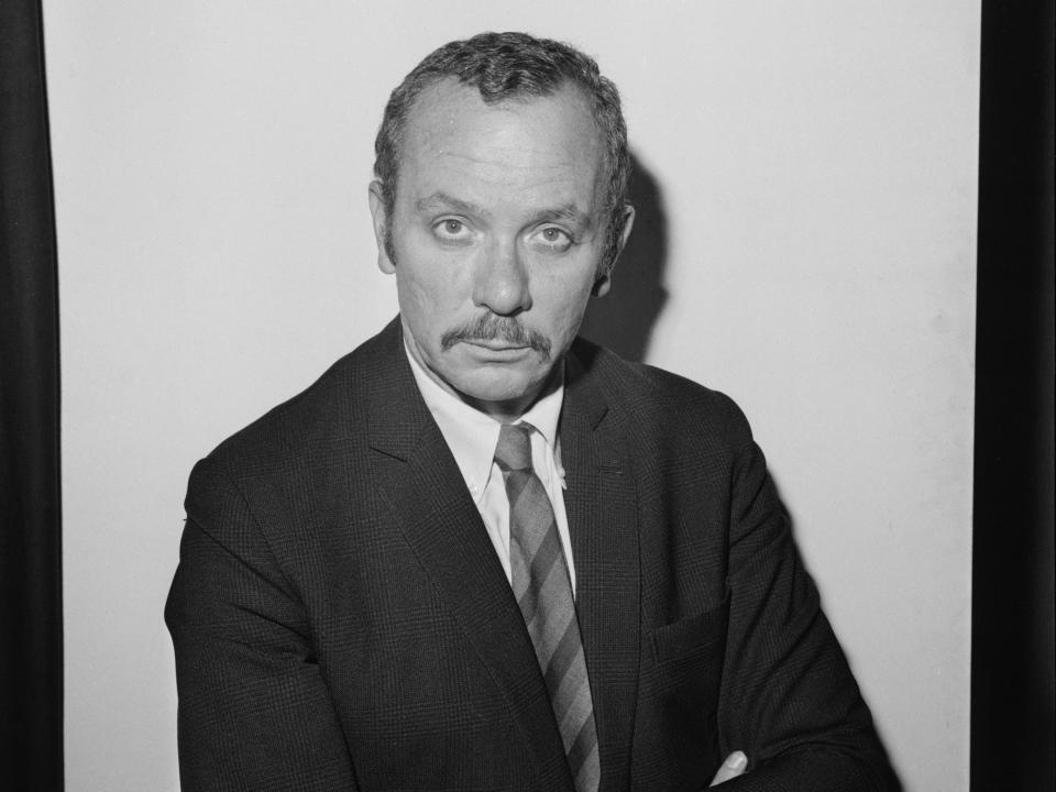 Herbert Kretzmer photographed on 9 November 1968Getty