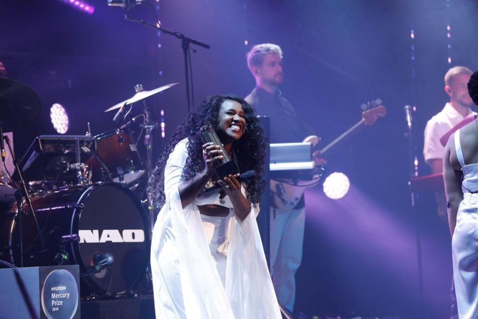 All smiles at the 2019 Mercury Prize (JM Enternational/Shutterstock)