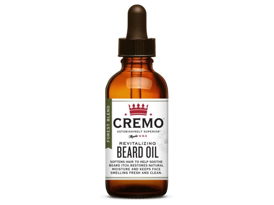 <strong>﻿<a href="https://cremocompany.com/beard/beard-oil-forest-blend" target="_blank" rel="noopener noreferrer">Get Cremo Revitalizing beard oil for $12</a></strong>