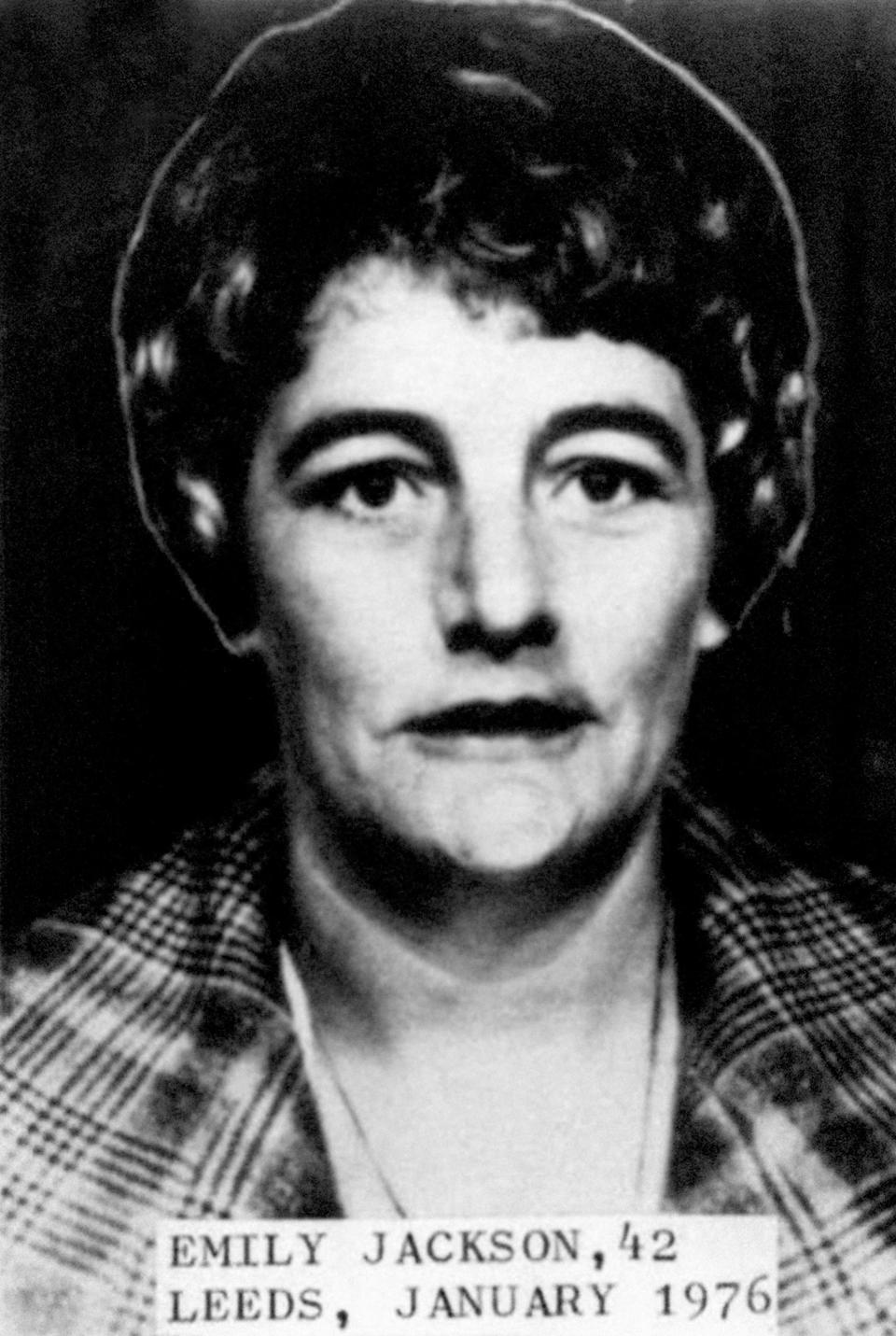 Emily Jackson, the second murder victim of Peter Sutcliffe, known as the Yorkshire Ripper.