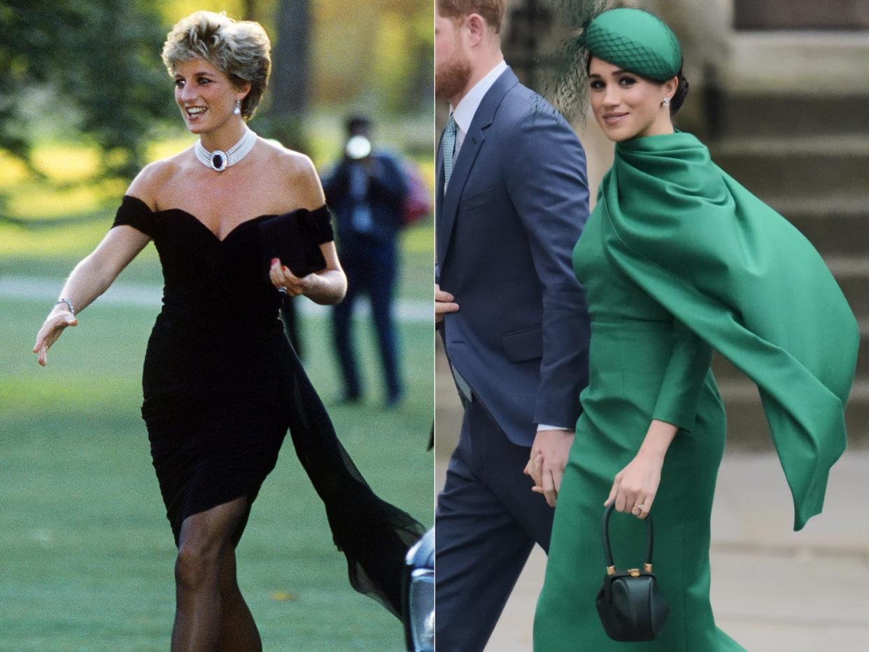 princess diana meghan markle