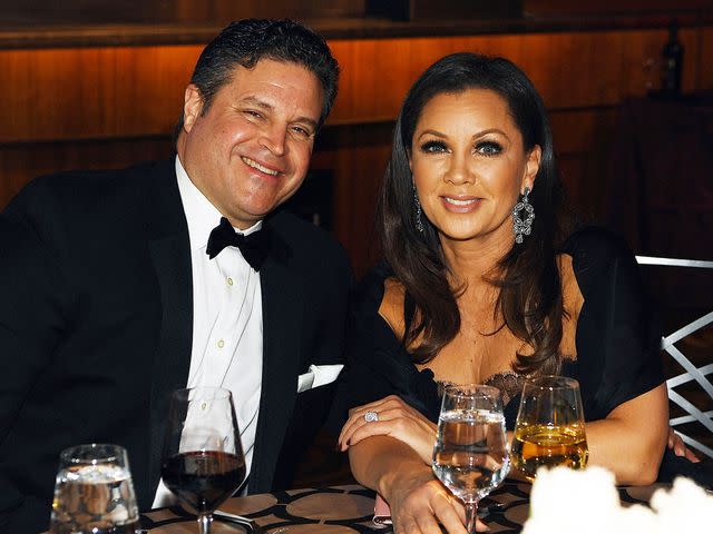 <p>Denise Truscello/WireImage</p> Jim Skrip and Vanessa Williams attend the Nevada Ballet Theatre's 2017 Woman of the Year awards on January 28, 2017 in Las Vegas, Nevada.