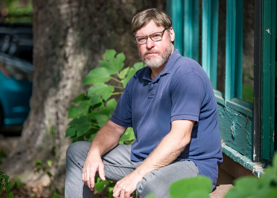 Turner Casey at his home in Baton Rouge, LA. Friday, Oct. 6, 2023.