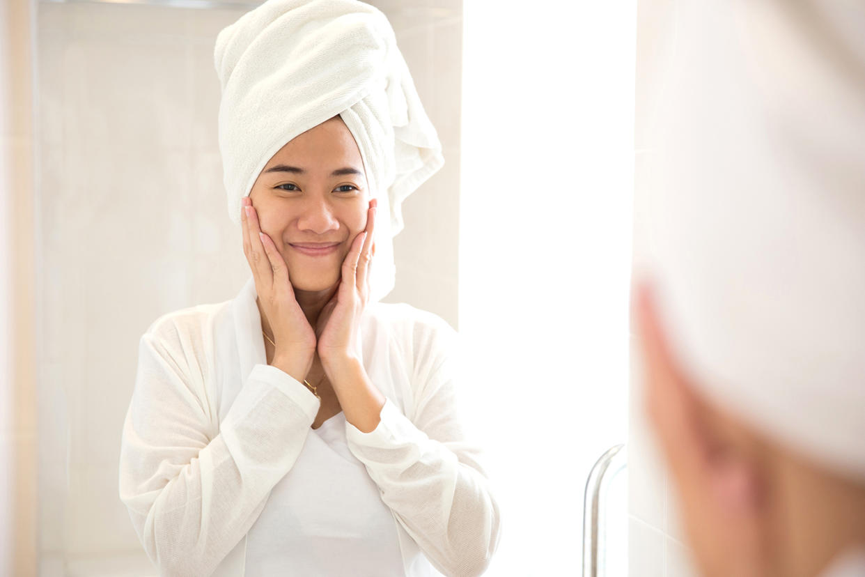 Giving your face a workout can turn back the clock. (Photo: Getty Images)