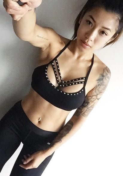 She is also quite interested in fitness and healthy eating. Source: Instagram