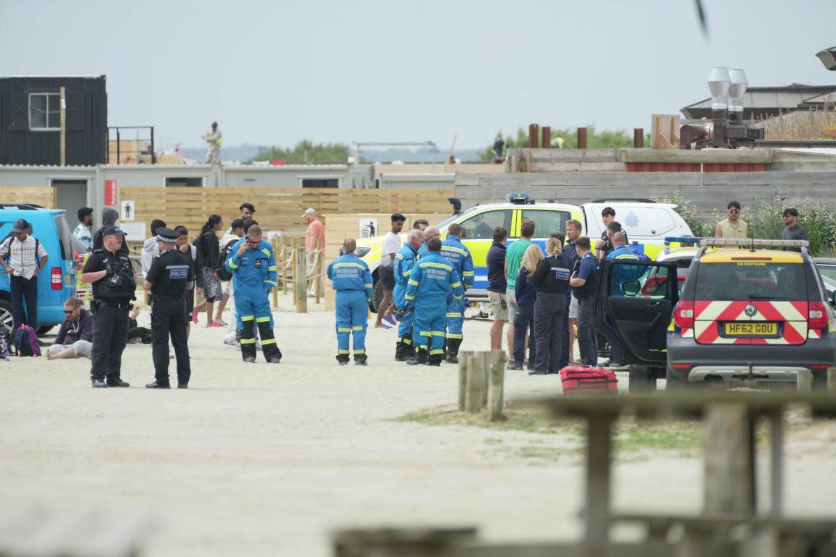 Lifeguards on jet skis raced to save teenager who died after difficulty in sea <i>(Image: Sussex News and Pictures)</i>