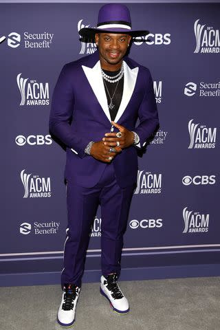 Terry Wyatt/ACMA2021/Getty Images Jimmie Allen at the 2021 ACM Awards