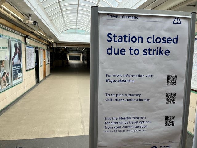 Strike sign