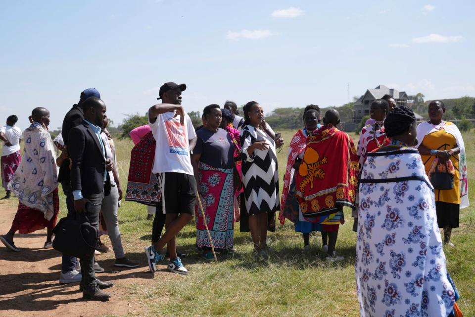 The wild animals from the Nairobi National Park have been distressing the community (AP)