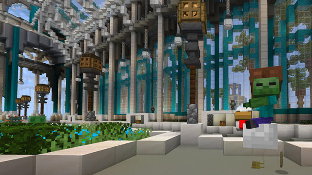 Tour the 'Minecraft' city that took 2 years to build