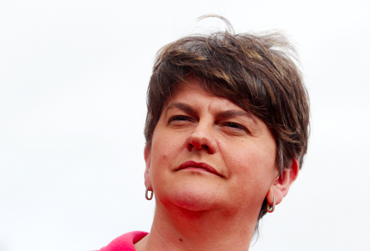 DUP leader Arlene Foster will come to Downing Street with a list of demands (Rex)