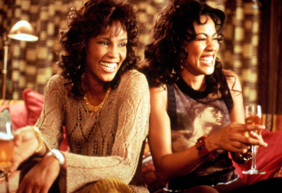 Whitney Houston and Lela Rochon in Waiting to Exhale, 1995