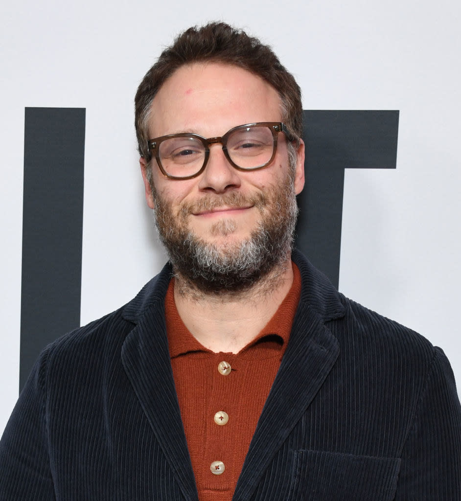 Closeup of Seth Rogen