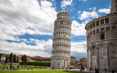 The Leaning Tower of Pisa - Credit: Getty