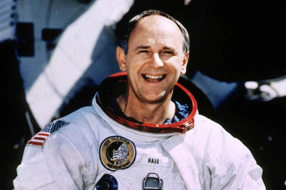 Alan Bean became the fourth man to walk on the moon in 1969: REUTERS