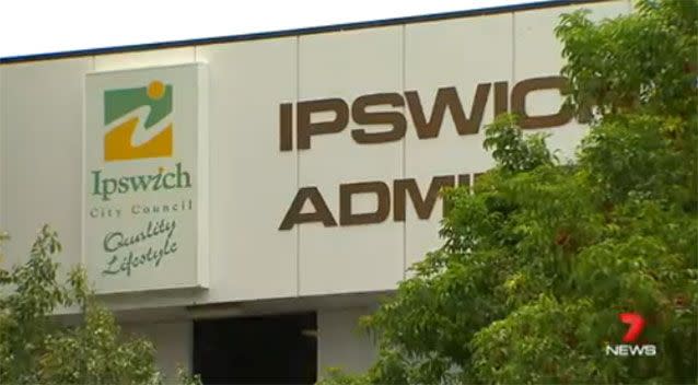 Ipswich Council is at the centre of a donations scandal after an email was leaked. Photo: 7 News