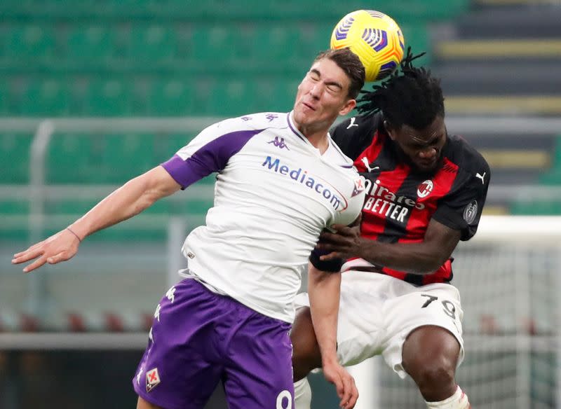 Serie A - AC Milan v Fiorentina