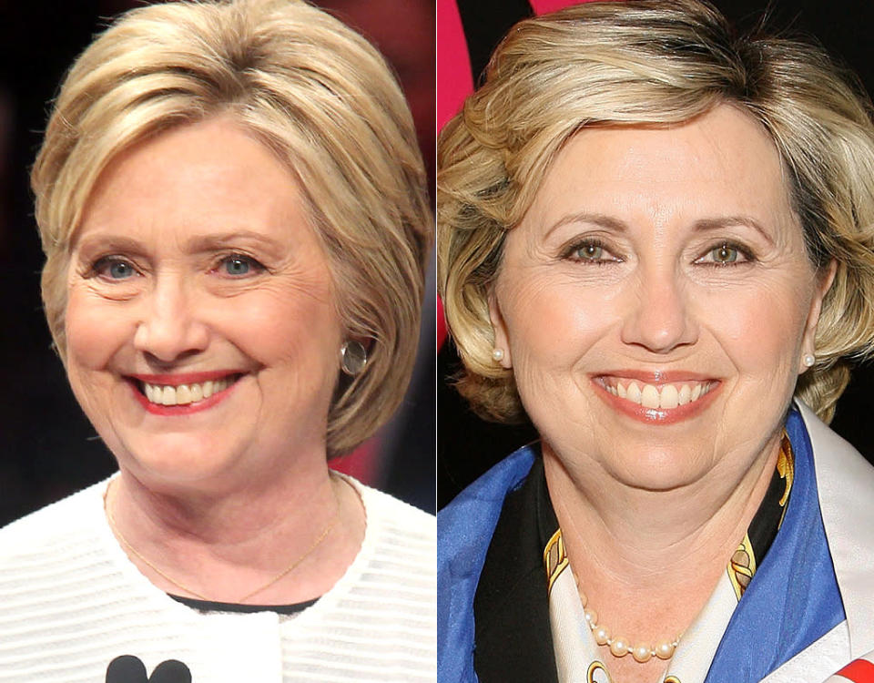 Hilary Clinton & Teresa Barnwell