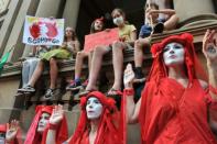 On Friday, tens of thousands of protesters took to the streets calling on Australia's conservative government to take stronger action on climate change