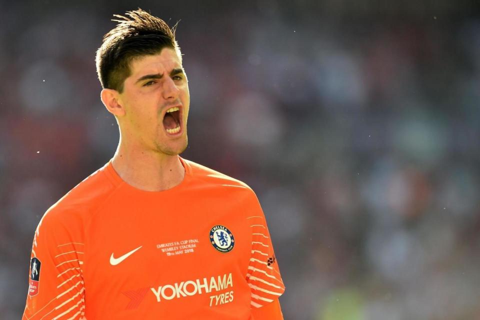 Rebuilsing programme: The next manager will inherit few high-calibre players like Courtois (AFP/Getty Images)