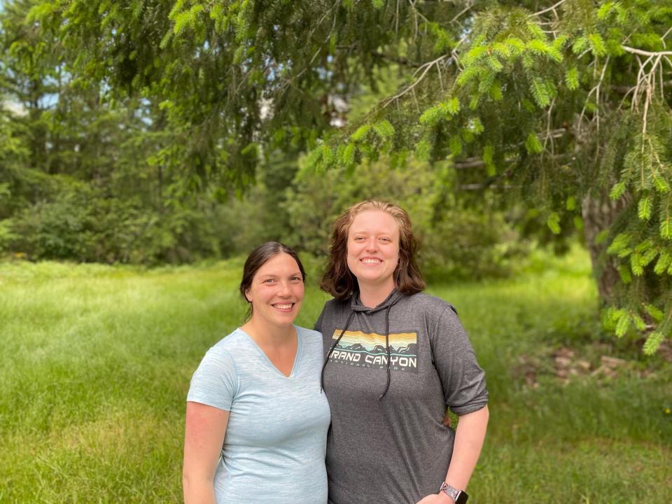 During the pandemic, Anna Rogers, left, and Catherine Wright were two of millions of Americans that started their own businesses. Now some economists are saying that those new entrepreneurs are a factor in the work shortage in the U.S.