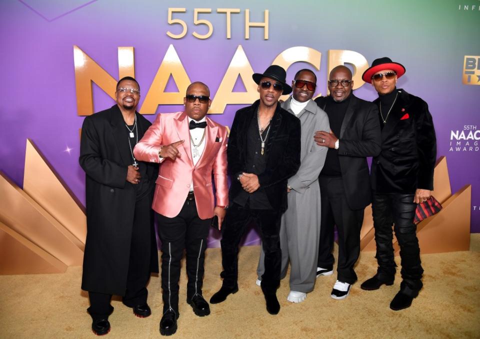 Ricky Bell, Michael Bivins, Ralph Tresvant, Johnny Gill, Bobby Brown, Ronnie DeVoe, theGrio.com