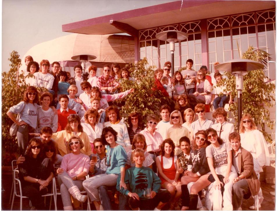 Marina del Rey Staff Group early 1980s – Although David Overton only opened the Beverly Hills restaurant to showcase his mother’s cheesecakes and had no initial plans to be a restaurateur, he quickly discovered that he loved the restaurant business. In 1983, The Cheesecake Factory’s second restaurant location opened in Marina del Rey and became an instant local hot spot.