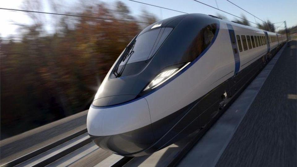 HS2 train