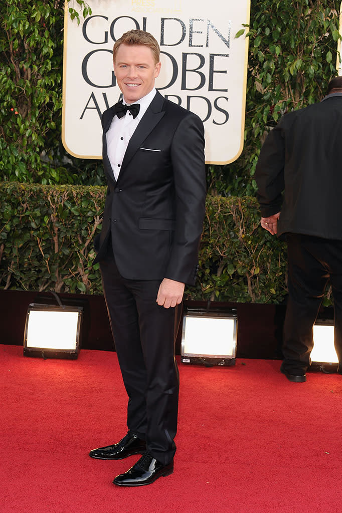 Diego Klattenhoff arrives at the 70th Annual Golden Globe Awards at the Beverly Hilton in Beverly Hills, CA on January 13, 2013.