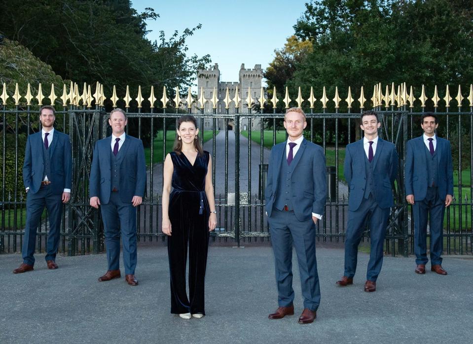 The Queen’s Six is a vocal sextet that works and lives at Windsor Castle.