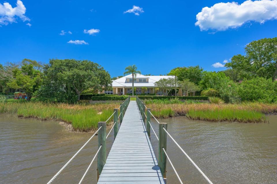 Moor your yacht and enjoy the ultimate Florida living experience in the $3.1 million estate on the Intracoastal Waterway.