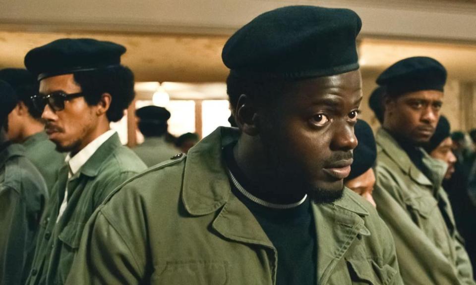 Daniel Kaluuya in Judas and the Black Messiah.