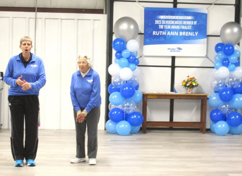 Cheryl Seabright, owner of Cheryl's L.I.F.E. Fitness in Mechanic Township talks about the qualities that make Ruth Ann Brenly such a special member of Silver Sneakers.