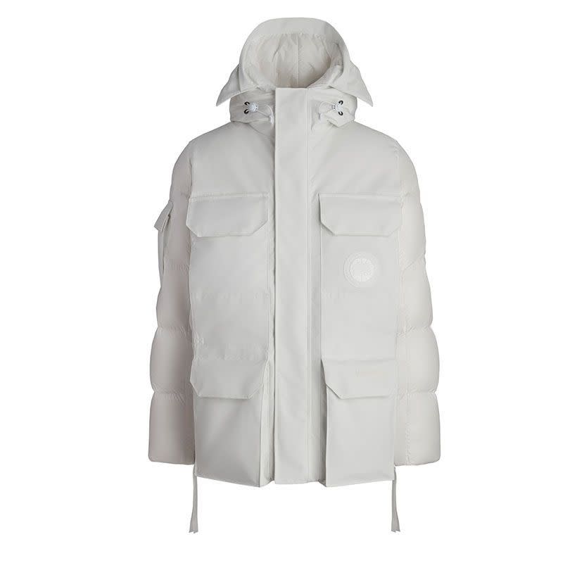 <p><strong>Cananda Goose</strong></p><p>canadagoose.com</p><p><strong>$1850.00</strong></p><p><a href="https://go.redirectingat.com?id=74968X1596630&url=https%3A%2F%2Fwww.canadagoose.com%2Fus%2Fen%2Fthe-standard-expedition-parka-for-men-4660MSMU.html&sref=https%3A%2F%2Fwww.esquire.com%2Fstyle%2Fmens-fashion%2Fg35230094%2Fbest-new-menswear-january-16-2021%2F" rel="nofollow noopener" target="_blank" data-ylk="slk:Buy;elm:context_link;itc:0;sec:content-canvas" class="link ">Buy</a></p><p>Nothing standard about it. </p>