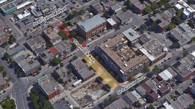 Pedestrian strip extension connects Jean-Talon Market to The Main