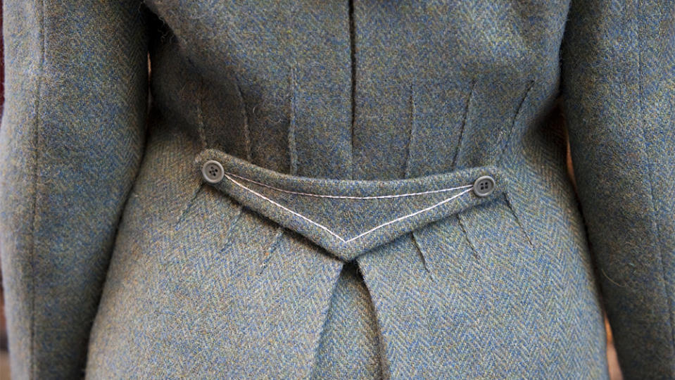 Details of a Sartoria Gallo jacket. - Credit: Sartoria Gallo