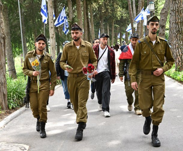 Israelis observe Memorial Day in  Jerusalem
