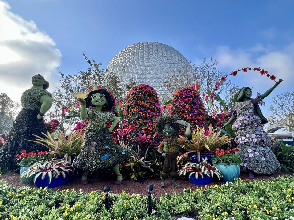 Walt Disney World's EPCOT International Flower and Garden Festival runs from early March through early July. (Photo: Terri Peters)