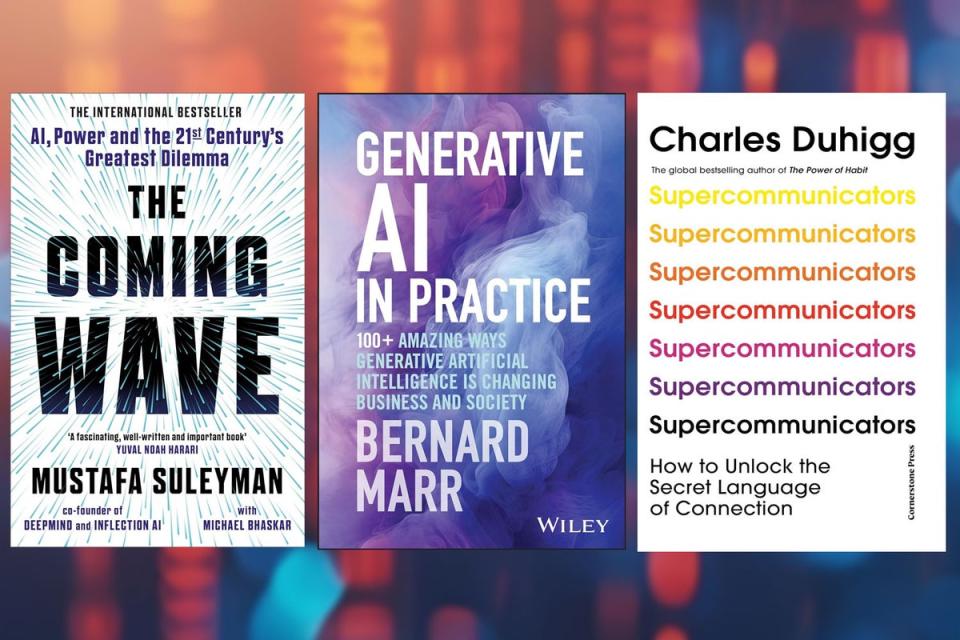 Essential reading by Suleyman, Marr and Duhigg on AI and the superhuman skills that can make you stand out at work (ES Composite)