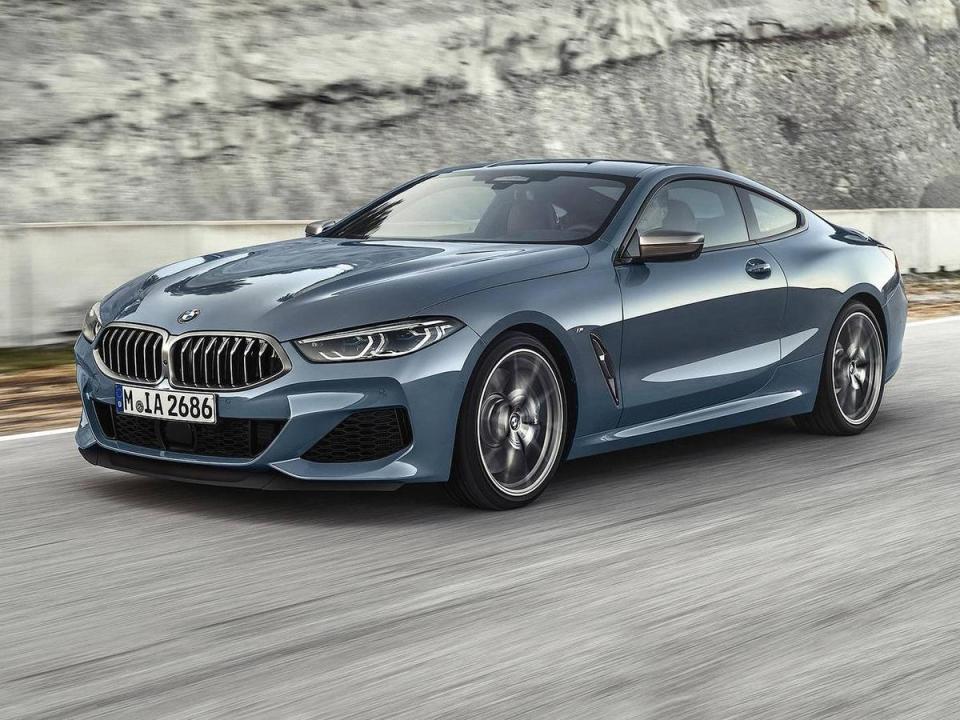 德系的1A2B的四門車款大部分都有衍生Coupe版本。圖為BMW 8Series Coupe。