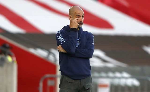 Pep Guardiola was disappointed with his side's display