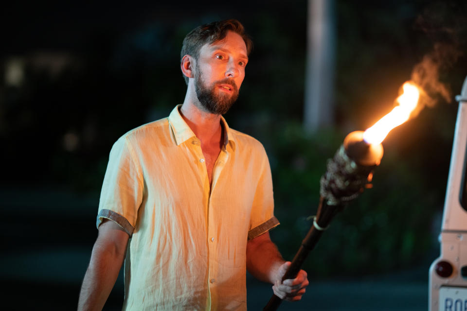 Joel David Moore in Daniel's Gotta Die (Vortex Media)