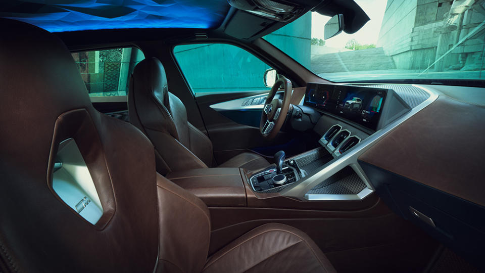 Inside the BMW Concept XM - Credit: BMW